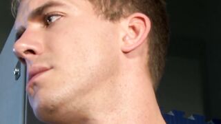 Three handsome muscular studs are fucking and sucking cock