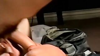 Ugly fat butt muncher loves jerking off his giant prick Hoe 2