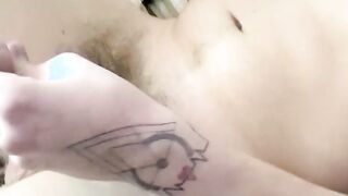 Nerdy fellow Rainer masturbates and gets his cock sucked off