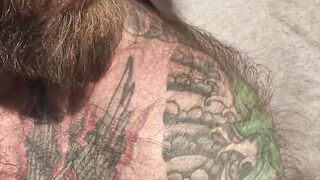 Backyard raw doggy style fucking between stepdad and his son