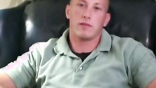 Stud shows off his tattooed chiseled body and jerks off hard Hoe 2