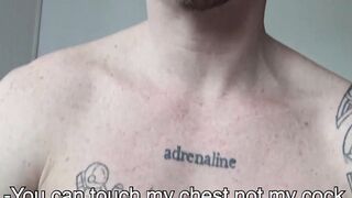 Horny tattooed Latino deepthroats rock hard cock for cash