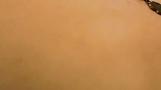Straight alt dude is stroking his cock while showering