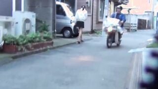 Japanese women are letting rivers of their piss on streets
