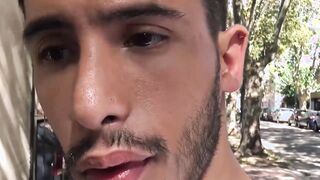 For the first time a young Latino is compensated to go barebacked