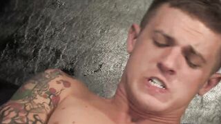 Hunk analbangs fit jock after having his dick slobbered on