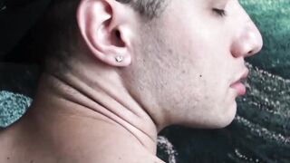 Pierced Latino teen turned gay for cash with bareback fuck