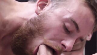 Bearded ftm Luke Hudsons pussy eaten and fucked by hot Tom