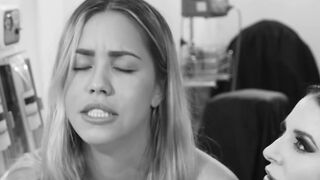 Sinful teen with small tits moans while banged at a clinic