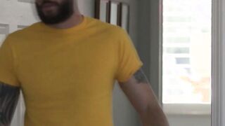 Slut Tgirl Itzel lets Cliff bareback fucks her ass