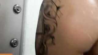 Taking a Shower with a Horny Blonde