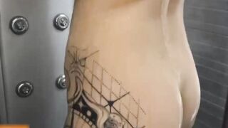 Taking a Shower with a Horny Blonde