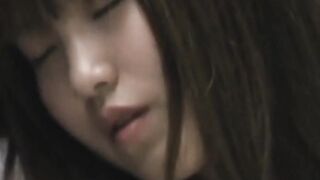 Japanese student pees her underwear subsequent to scouring herself