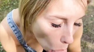 Natures Adventure with Stepsister and Cum on Face