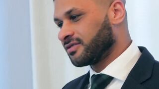 lustful businessmen Pierre Alexander and Andy Star fucking raw