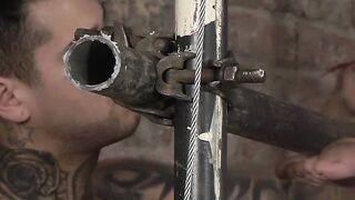 Blindfolded sub slave craves for a rough ass banging session