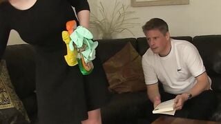 AGEDLOVE Huge hard dick for two horny mouths