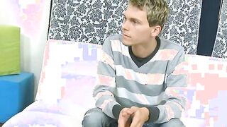 Heavenly brunette gal blowing for good