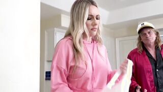 Demonstration for her three stepdaughter