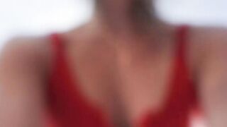 Hot and gorgeous Tgirl lifeguard gets barebacked