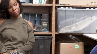 ShopLyfter - Cute Ebony Teenagers Trades Sex for Freedom