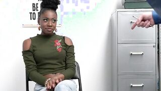ShopLyfter - Black teens Year Older Gets Punished With Creampie