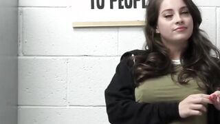 ShoplyfterXXX.com - When spoiled brat Maddy May getting caught stealing, she tries to get advantage of her white privilege claiming