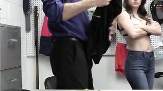 ShoplyfterXXX.com - When spoiled brat Maddy May getting caught stealing, she tries to get advantage of her white privilege claiming