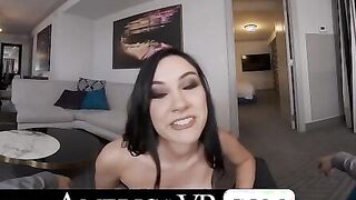 Jazmin Luv fucks you inside VR