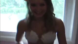 Let me wiggle my hips into my new hula women costume