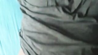 Silent fucking. My best friend's bf sneaks inside my dorm room. And gave my a huge cumshot!