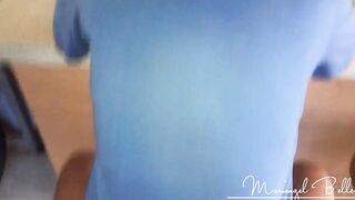 Tight Hispanic Bombshell Waited With Her Butt Out to Incite Her Cousin to Pounded Her - Mariangel Belle