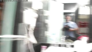 Washing Huge Butt Vagina