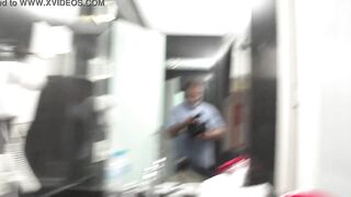 Washing Huge Butt Vagina