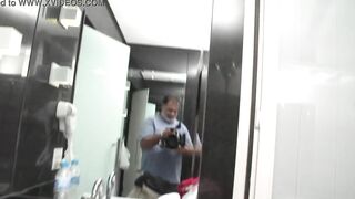 Washing Huge Butt Vagina