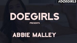 #DOEGIRLS - Abbie Maley - BORED WOMEN MAKES A SEX VLOG AT HER PLACE