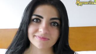 CARNE DEL MERCADO - Leidy Silva, Logan Salamanca & Mister Marco - HOTTIE HISPANIC 19 YO GOES FOR HARDCORE THREEWAY