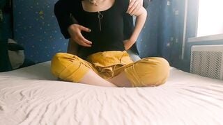 Gallant seduction of chubby classmate