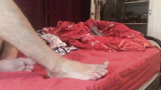 O2 (Amoul Solo) 06 - Come nailed me into my satin underwear, underwear, heels, pantyhose