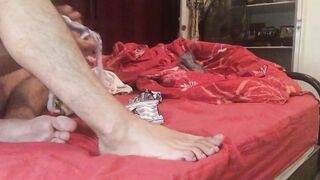O2 (Amoul Solo) 06 - Come nailed me into my satin underwear, underwear, heels, pantyhose