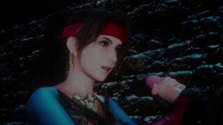 Jessie and Tifa filthy sex - Final Fantasy 7 Futa