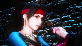 Jessie and Tifa filthy sex - Final Fantasy 7 Futa
