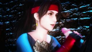Jessie and Tifa filthy sex - Final Fantasy 7 Futa
