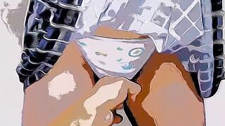 My Perverted Step-Dad Wants To Offer Me Sex Education Classes When We're Home Alone Part one - Anime Version