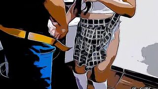 My Perverted Step-Dad Wants To Offer Me Sex Education Classes When We're Home Alone Part one - Anime Version