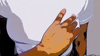 My Perverted Step-Dad Wants To Offer Me Sex Education Classes When We're Home Alone Part one - Anime Version