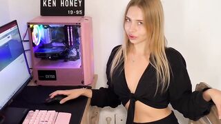 sexy Russian Goddess devours my rough penis