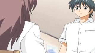 Horny Boy Fucks His Brother`s Wife - HENTAI UNCENSORED