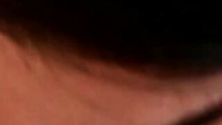 Amateur hottie Cini milks cock in bikini top