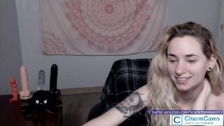 ScarletteMoonXO Bawdy exhibition at CharmCams